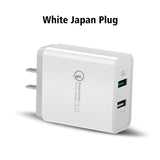 Ugreen USB Charger Universal Quick Charge 3.0 30W Fast Mobile Phone Charger(Quick Charge 2.0 Compatible) for Samsung Huawei LG