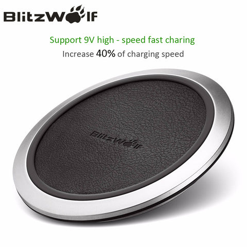 Wireless  9V Fast Charging Pad For Samsung S8+ S7 S7 Edge