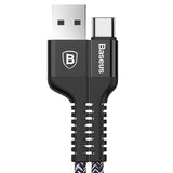 Baseus USB Type C Cable Fast Charging Data Sync USB C Type-c Cable For Oneplus 3 2 Nexus 5X 6P USB-C Charger Mobile Phone Cables
