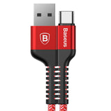 Baseus USB Type C Cable Fast Charging Data Sync USB C Type-c Cable For Oneplus 3 2 Nexus 5X 6P USB-C Charger Mobile Phone Cables