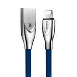 Baseus Zinc Alloy USB Cable For iPhone 8 7 6 6s Plus 5 5s se Mobile Phone Cable Fast Data Sync Charging For iPhone Charger Cable