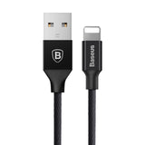 Baseus USB Cable For iPhone 8 7 Plus Fast Charging Cable Mobile Phone USB Data Cable For iPhone 5 6 6s 7 iPad USB Charger Cable