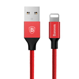 Baseus USB Cable For iPhone 8 7 Plus Fast Charging Cable Mobile Phone USB Data Cable For iPhone 5 6 6s 7 iPad USB Charger Cable
