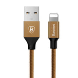 Baseus USB Cable For iPhone 8 7 Plus Fast Charging Cable Mobile Phone USB Data Cable For iPhone 5 6 6s 7 iPad USB Charger Cable