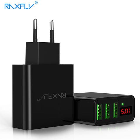 Phone Charger For iPhone Samsung iPad LED Display Fast Charging