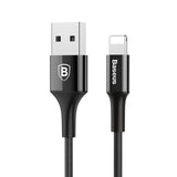 Baseus LED Lighting USB Cable For iPhone 8 6 7 Fast Charging Cable For iPhone iPad USB Charger Cable Mobile Phone Charger Cable