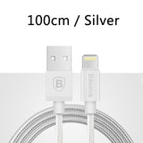 Baseus MFI Certified USB Cable For iPhone X 8 7 6 6S 5 SE USB Charger Cable For iPhone iPad Air Pro iPod Fast Charging Cable
