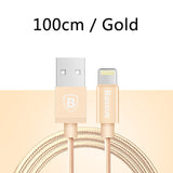 Baseus MFI Certified USB Cable For iPhone X 8 7 6 6S 5 SE USB Charger Cable For iPhone iPad Air Pro iPod Fast Charging Cable