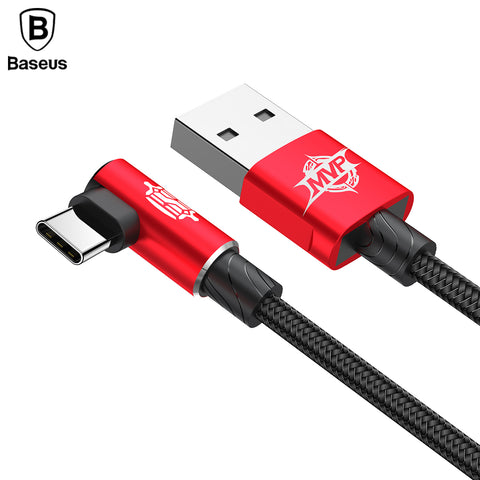 Baseus USB Type-C Cable For Samsung Note8 S8 Xiaomi Mi A1 Mobile Phone Type C Cable Fast Charging Cable USB Type C Charger Cable