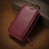 FLOVEME Business Leather Wallet Phone Bag Cases For iPhone 6s 6 For iPhone X 8 7 6s Plus Case Mobile Cover For iPhone 5s 5 SE