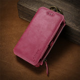 FLOVEME Business Leather Wallet Phone Bag Cases For iPhone 6s 6 For iPhone X 8 7 6s Plus Case Mobile Cover For iPhone 5s 5 SE