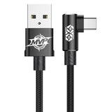 Baseus MVP Elbow USB Type C Cable 2A USB C Charger Fast Data sync Charging Type-c Cable For Samsung Note 8 S8 Oneplus 3 2 USB-C