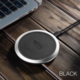 Wireless Charger for iPhone x 8 8plus Slim Fast 10W USB Wireless