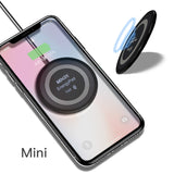 MIXZA B85UF Qi Wireless Charger for iPhone 8/X Fast Wireless Charging for Samsung S8/S8+/S7 Edge Nexus5 Lumia  Charger Pad