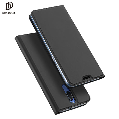 DUX DUCIS Leather Wallet Case for Huawei Mate 10 Lite Flip Cover Phone Cases for Huawei Mate 10 Lite Nova 2i Nova2i Hoesjes 5.9"