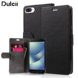 Dulcii for Asus Zenfone 4 Max ZC520KL Cases PU Leather Wallet Mobile Phone Case for Asus Zenfone 4 Max ZC520KL Cover Bag fundas