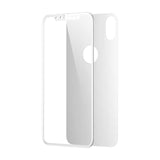 Baseus 3D Full Screen Protector For iPhone X Tempered Glass Front Film + Back Cover Protective Glass For iPhone X Back Protector