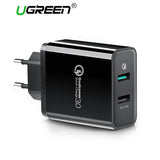 Ugreen USB Charger Universal Quick Charge 3.0 30W Fast Mobile Phone Charger(Quick Charge 2.0 Compatible) for Samsung Huawei LG