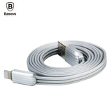Baseus Foldable USB Cable For iPhone Fast Data Sync Charging Cable For iPhone X 8 7 6 6s Plus 5 5s se iPad Mobile Phone Cables